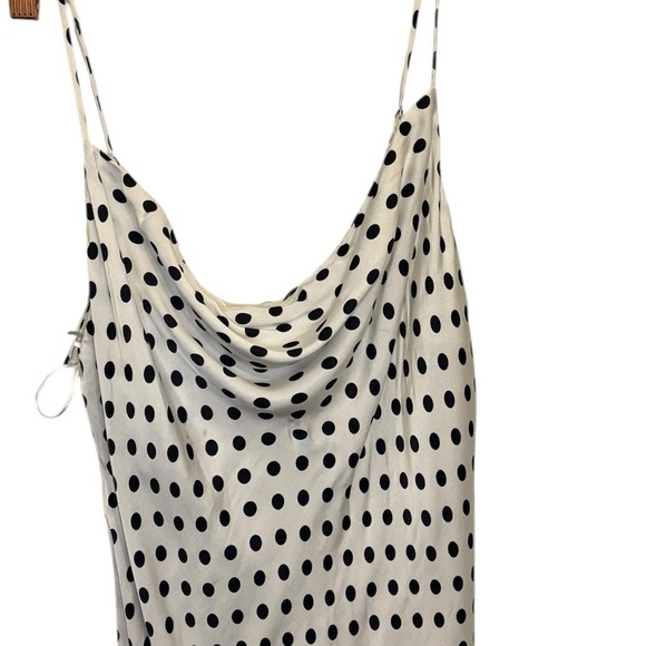 Zara Black and White Midi Dress - Picture 5 of 6